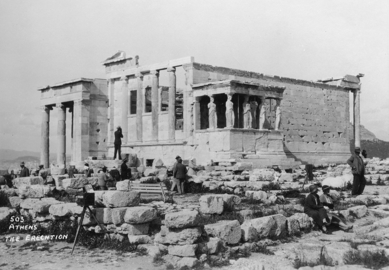Erechtheion ، أثينا ، اليونان ، c1920s-c1930s بواسطة غير معروف