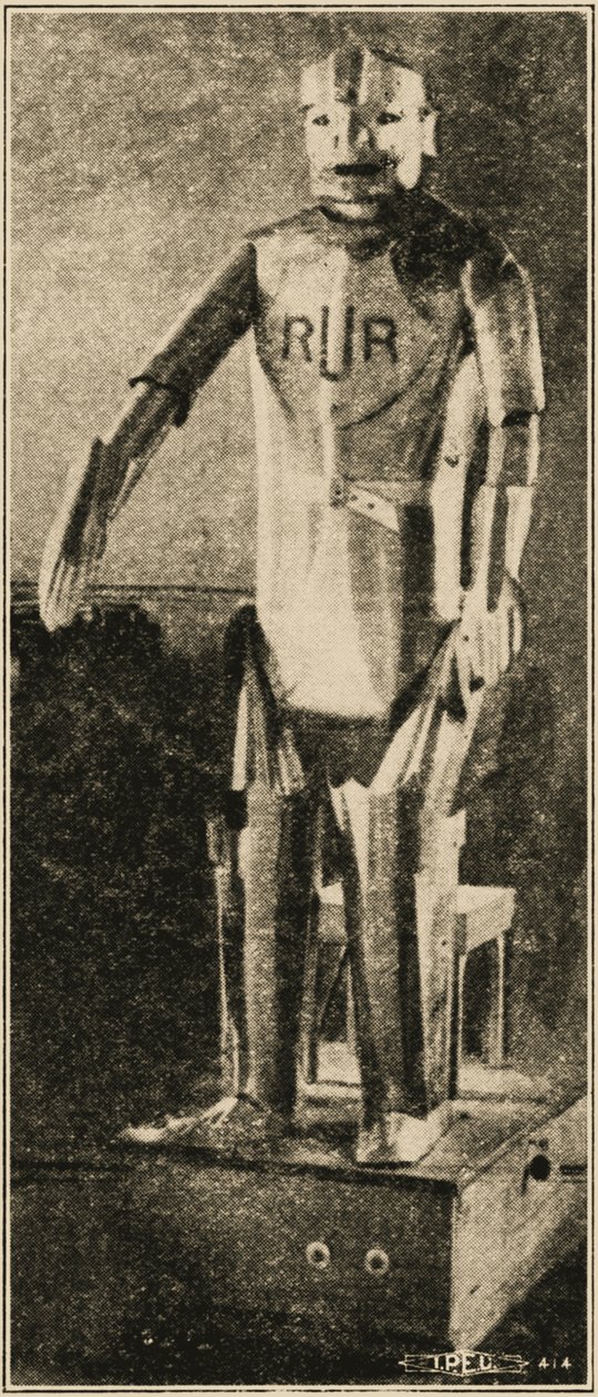 إريك الروبوت ، 1928-1929. بواسطة غير معروف