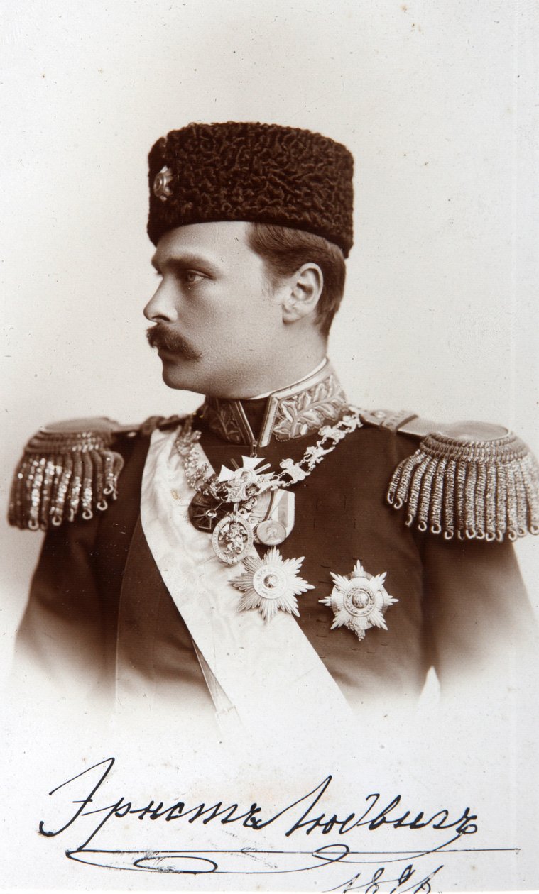 إرنست لويس الأول ، دوق هيس الكبير وراين ، 1896. بواسطة غير معروف