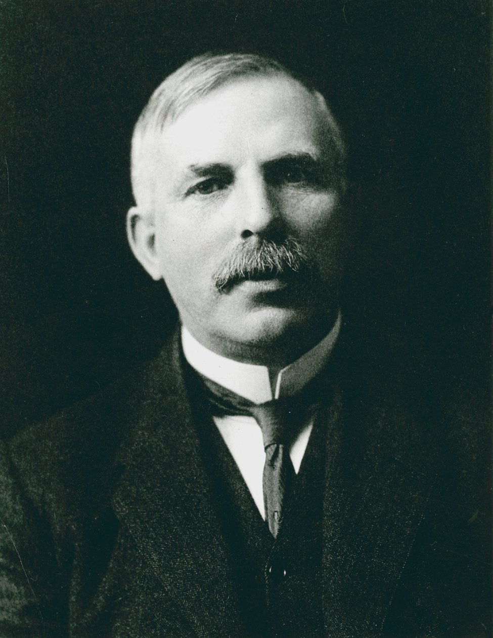 إرنست رذرفورد 1871-1937 ، فيزيائي ذري حائز على جائزة نوبل ، c1908 بواسطة غير معروف