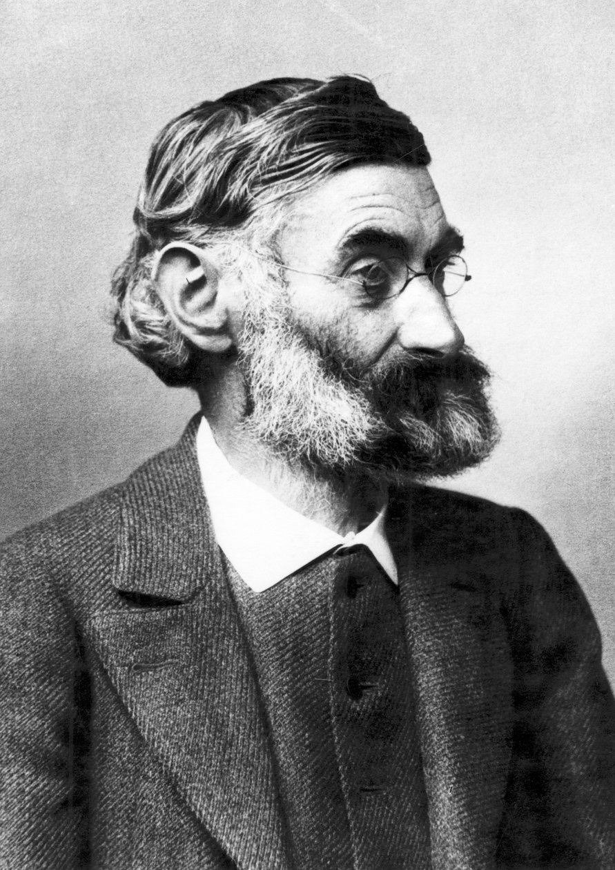 إرنست آبي 1840-1905 ، فيزيائي ألماني بواسطة غير معروف