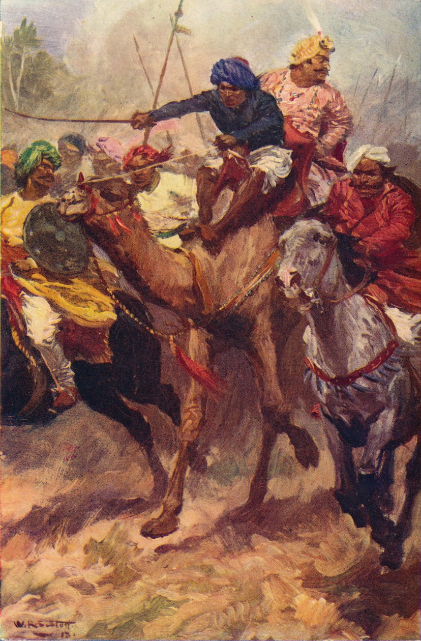 هروب سورايا دولا من Plassey ، 1757 c1912 بواسطة غير معروف
