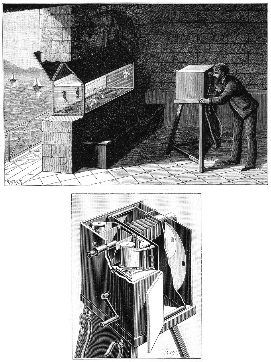 إتيان جول ماري 1830-1903 ، بكاميرا سينمائية 1903 بواسطة غير معروف