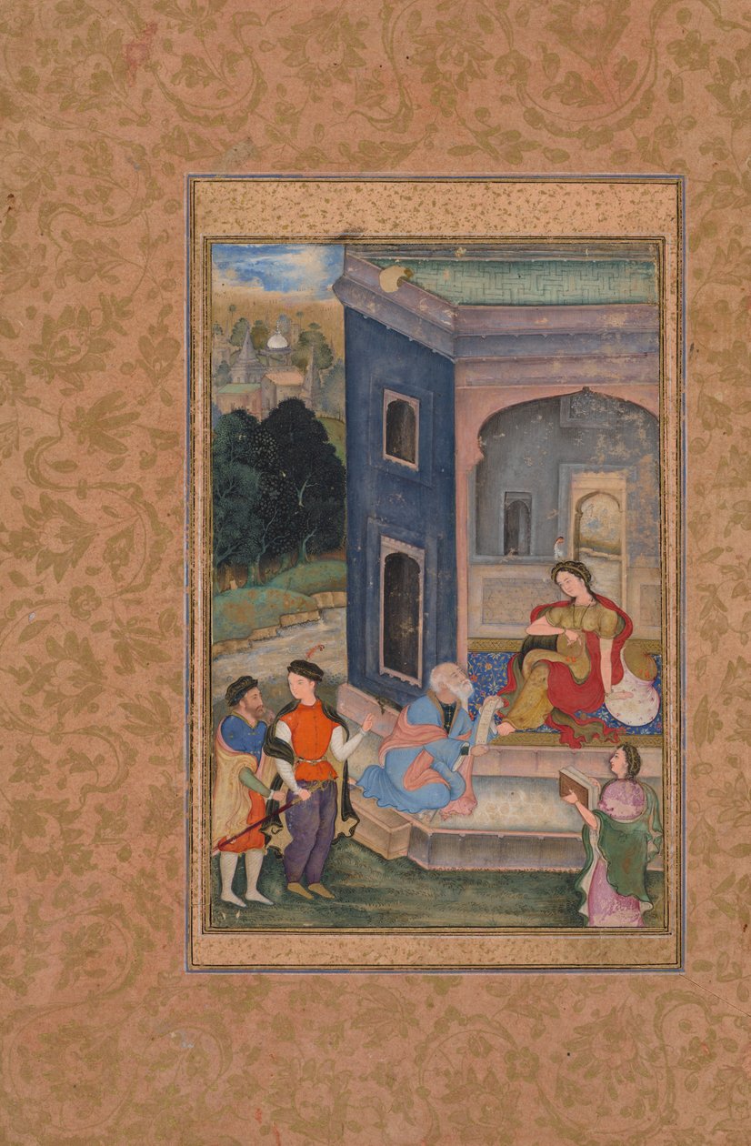 مشهد الأزياء الأوروبية ، ج. 1590-1595. بواسطة غير معروف