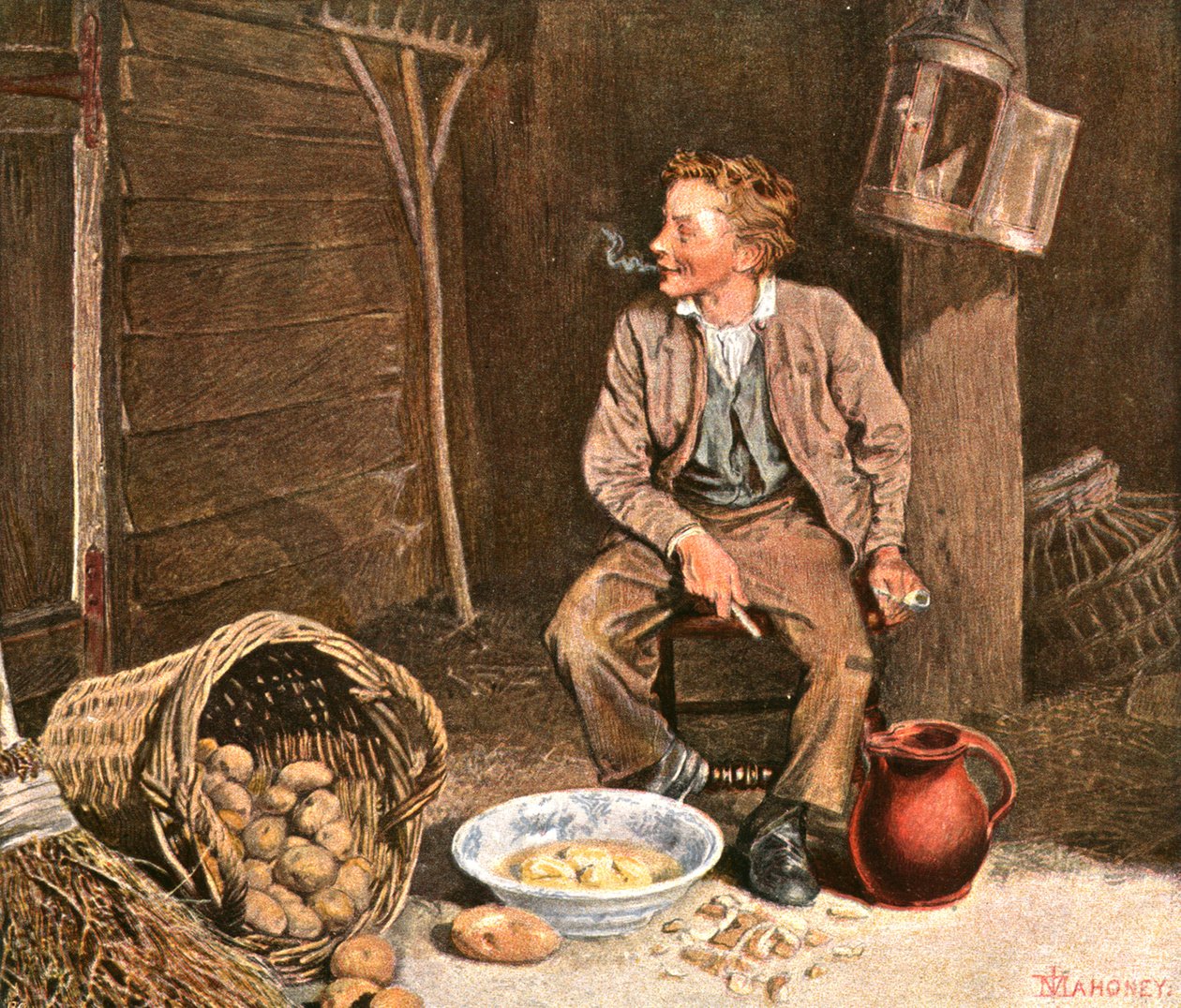كل شبر رجل ، c1900. بواسطة غير معروف