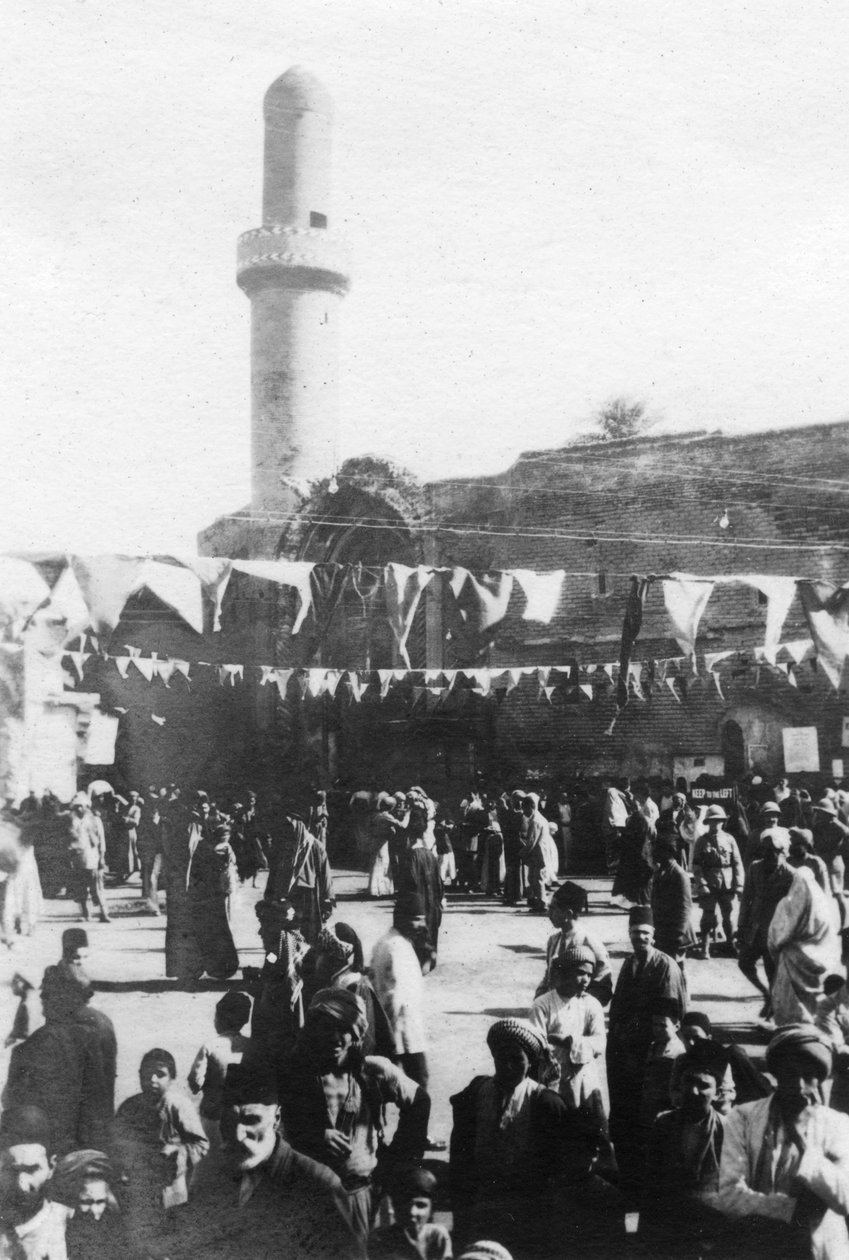 ساحة التبادل ، بغداد ، العراق ، 1917-1919 بواسطة غير معروف
