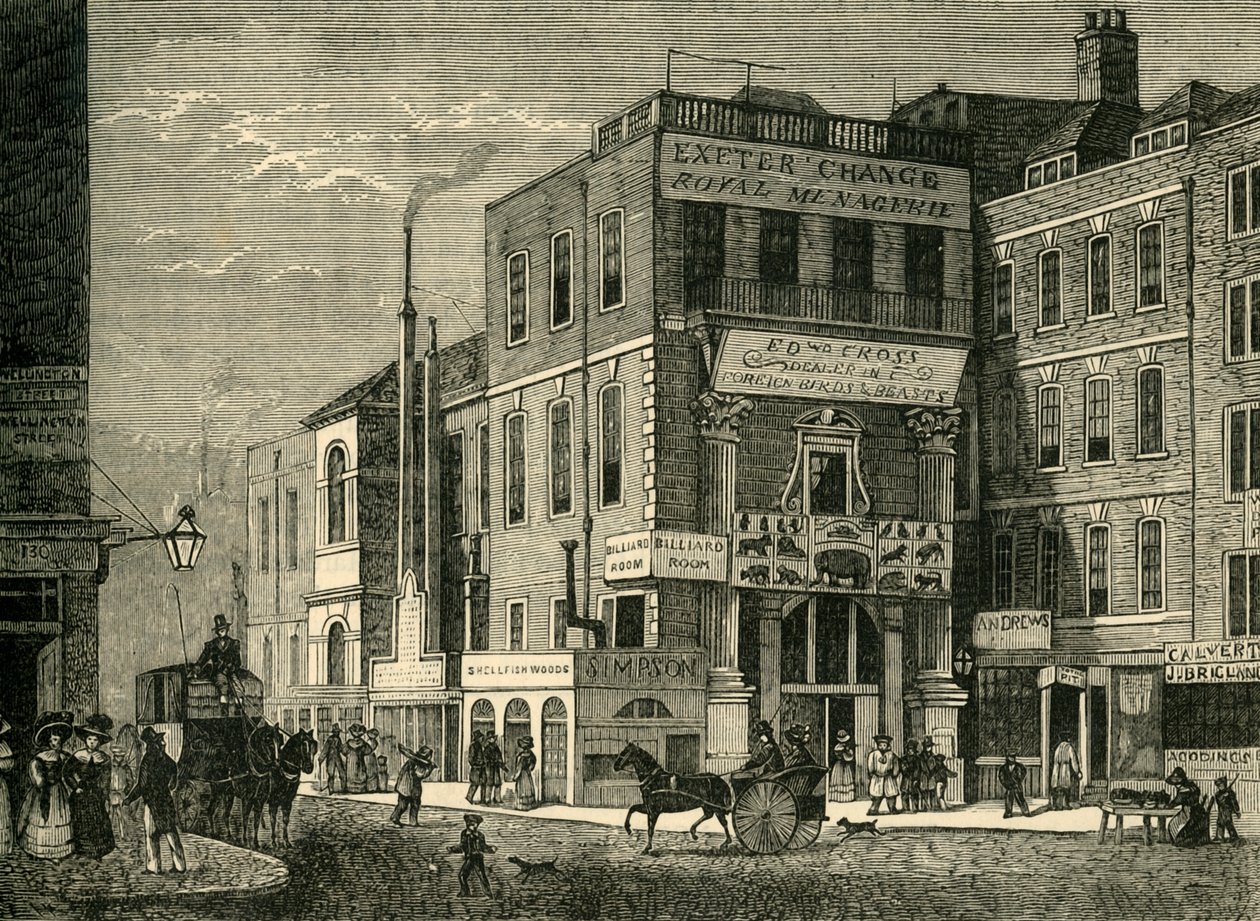 تغيير إكستر في عام 1826 ، 1881. بواسطة غير معروف