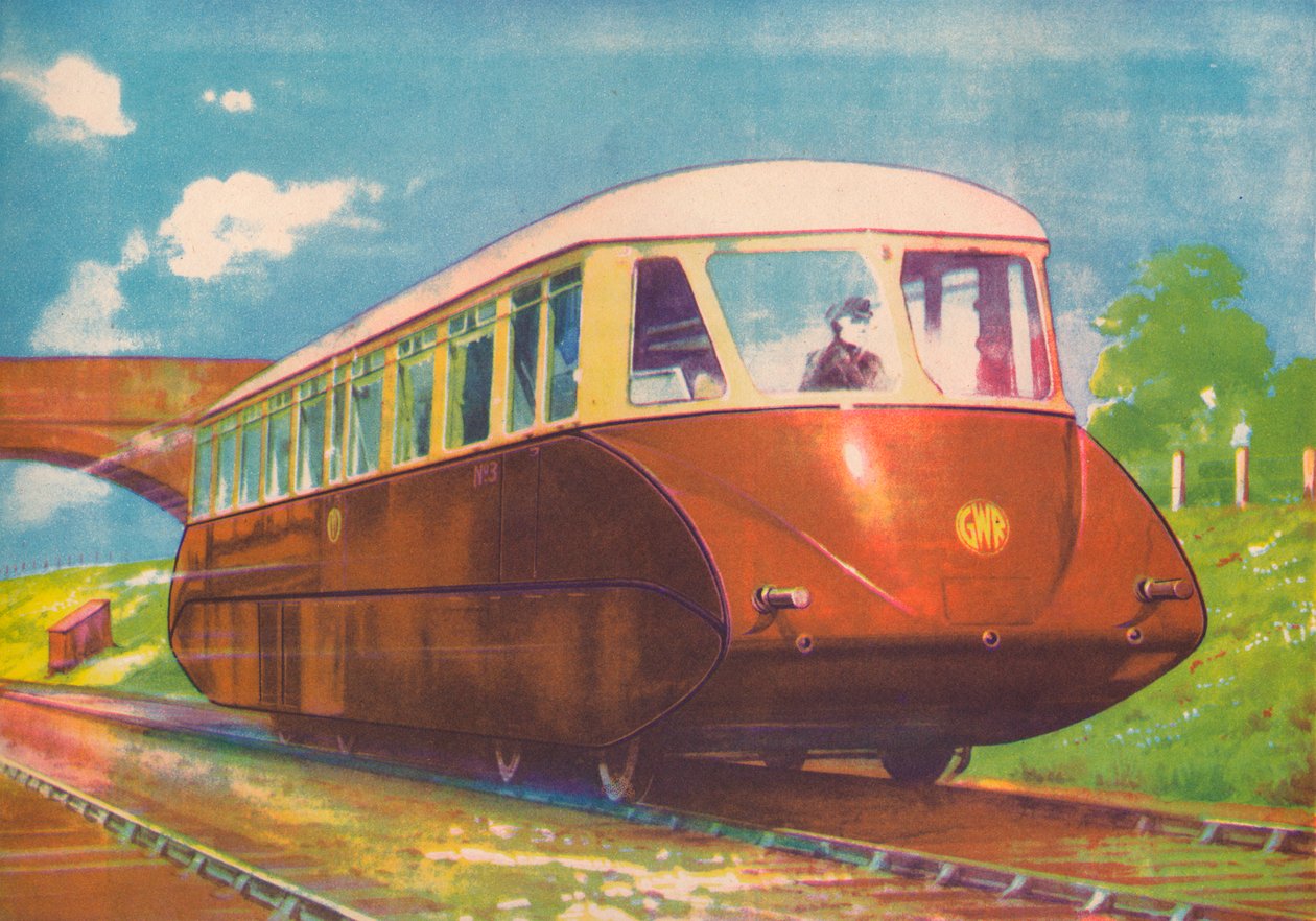 سيارة قطار سريعة بمحرك ديزل ، GWR ، 1940 بواسطة غير معروف