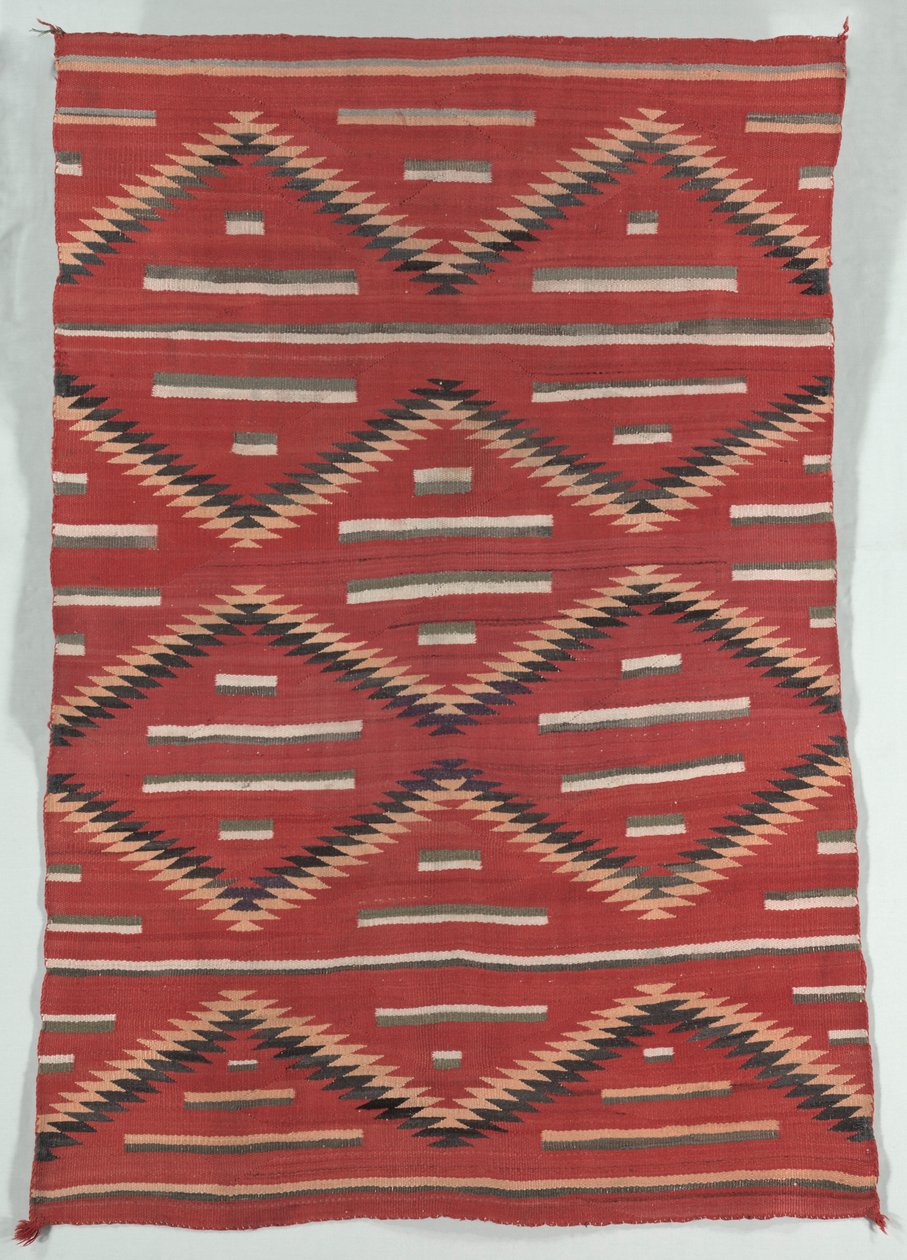 Eyedazzler Style Rug ، ج. 1890-1900. بواسطة غير معروف