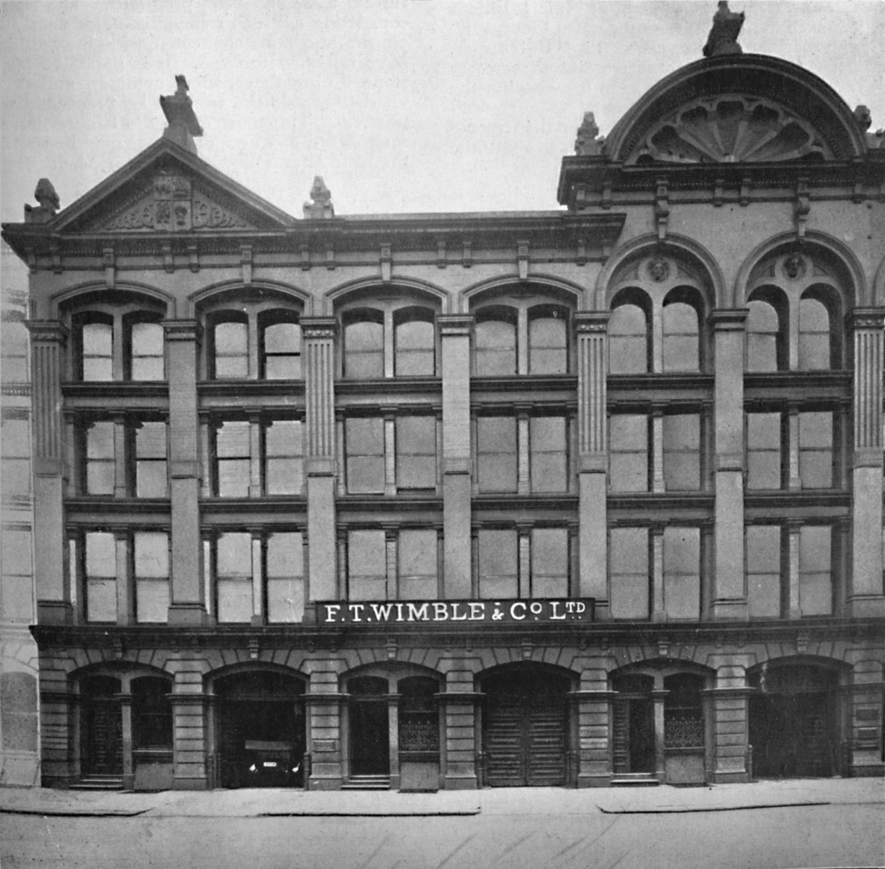 شركة FT Wimble & Co.، Ltd. - المكتب الرئيسي ، المستودع والمصنع ، 1919. بواسطة غير معروف