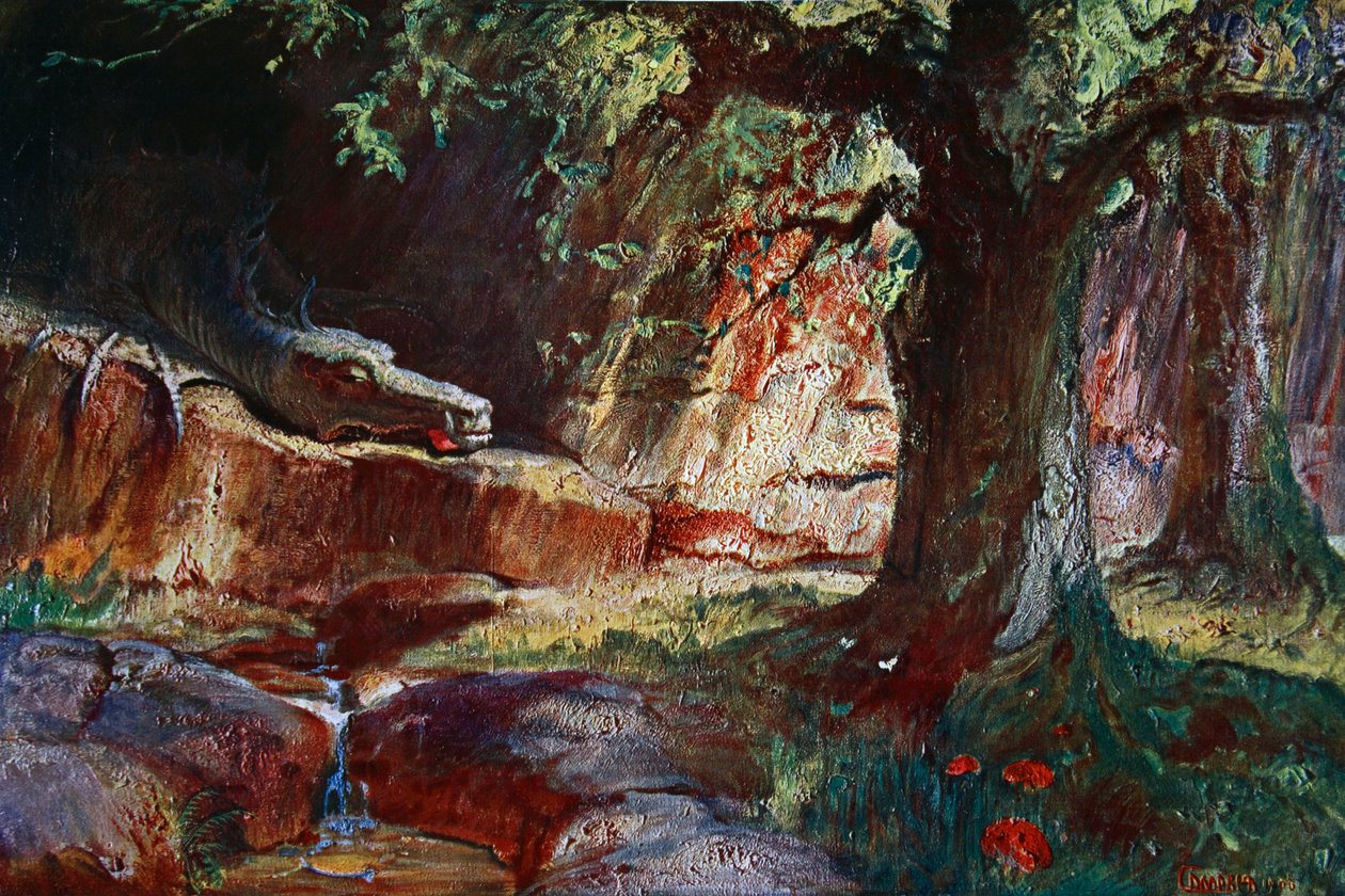 "فافنر في كهفه" ، 1906 بواسطة غير معروف