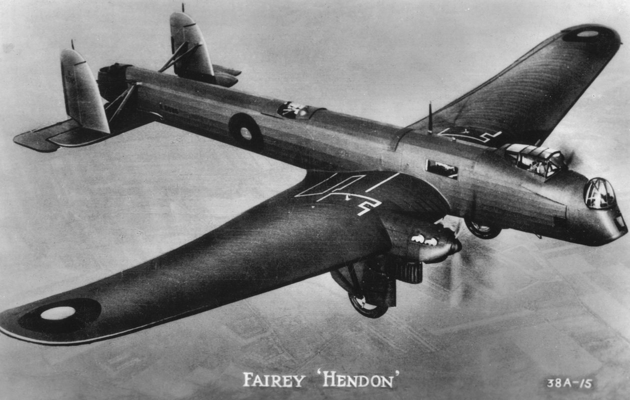 Fairey Hendon بواسطة غير معروف
