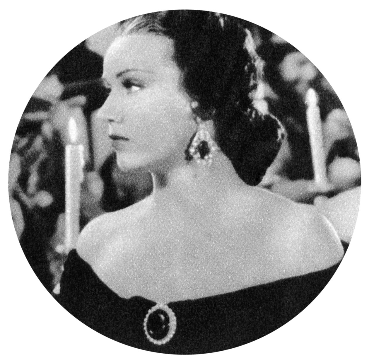 فاي راي ، ممثلة سينمائية أمريكية كندية ، 1934-1935 بواسطة غير معروف