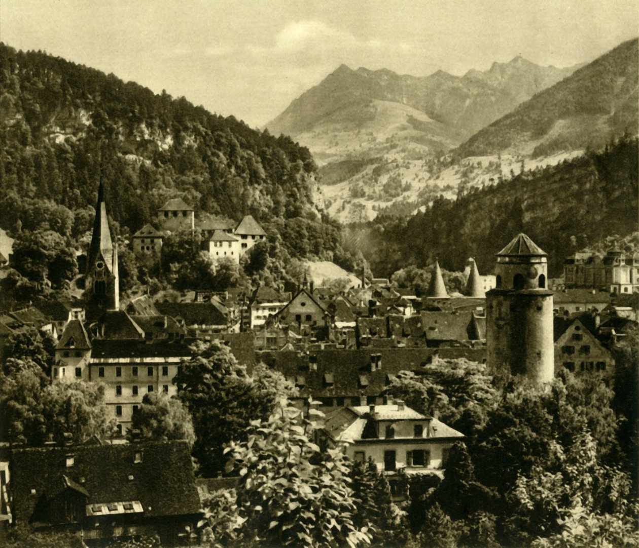 فيلدكيرش ، فورارلبرغ ، النمسا ، c1935. بواسطة غير معروف