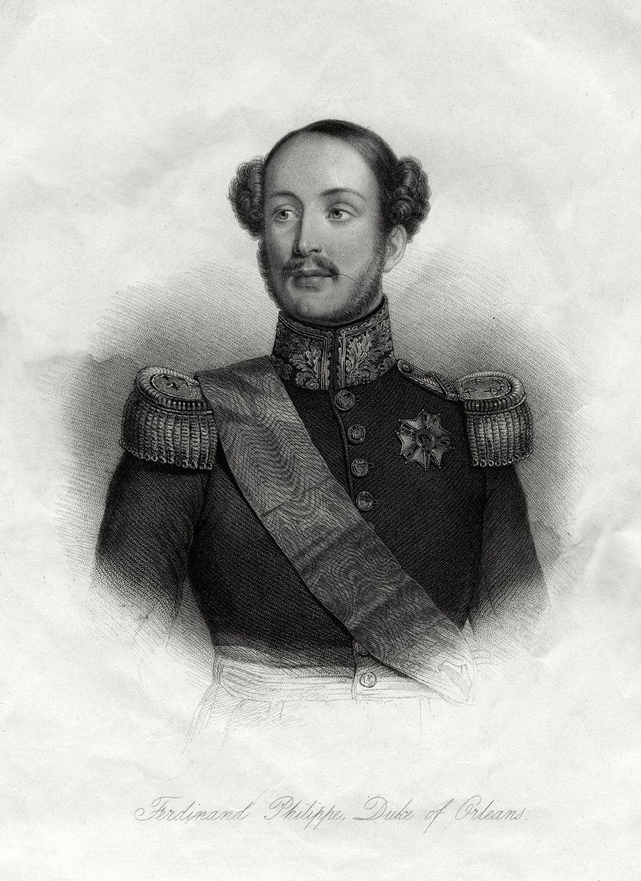 فرديناند فيليب 1810-1842 ، الأمير الملكي لفرنسا ، القرن التاسع عشر بواسطة غير معروف