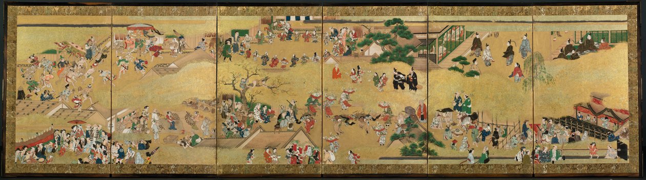 مشاهد المهرجان ، 1615-99. بواسطة غير معروف