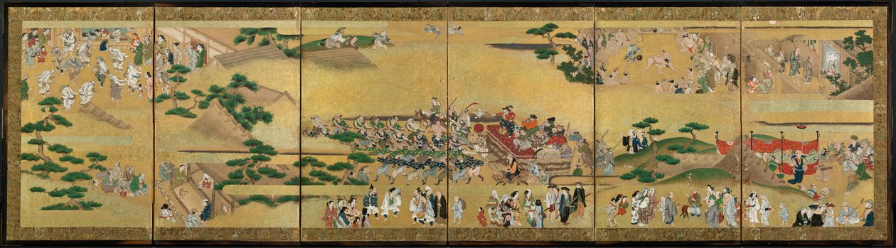 مشاهد المهرجان ، 1615-99. بواسطة غير معروف