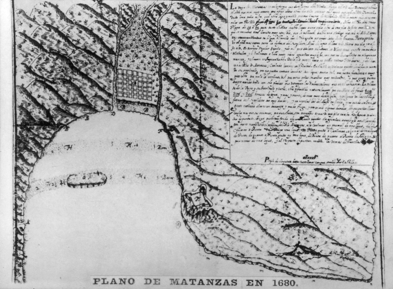 الرسوم الأولى لماتانزاس ، 1680 ، 1920 بواسطة غير معروف