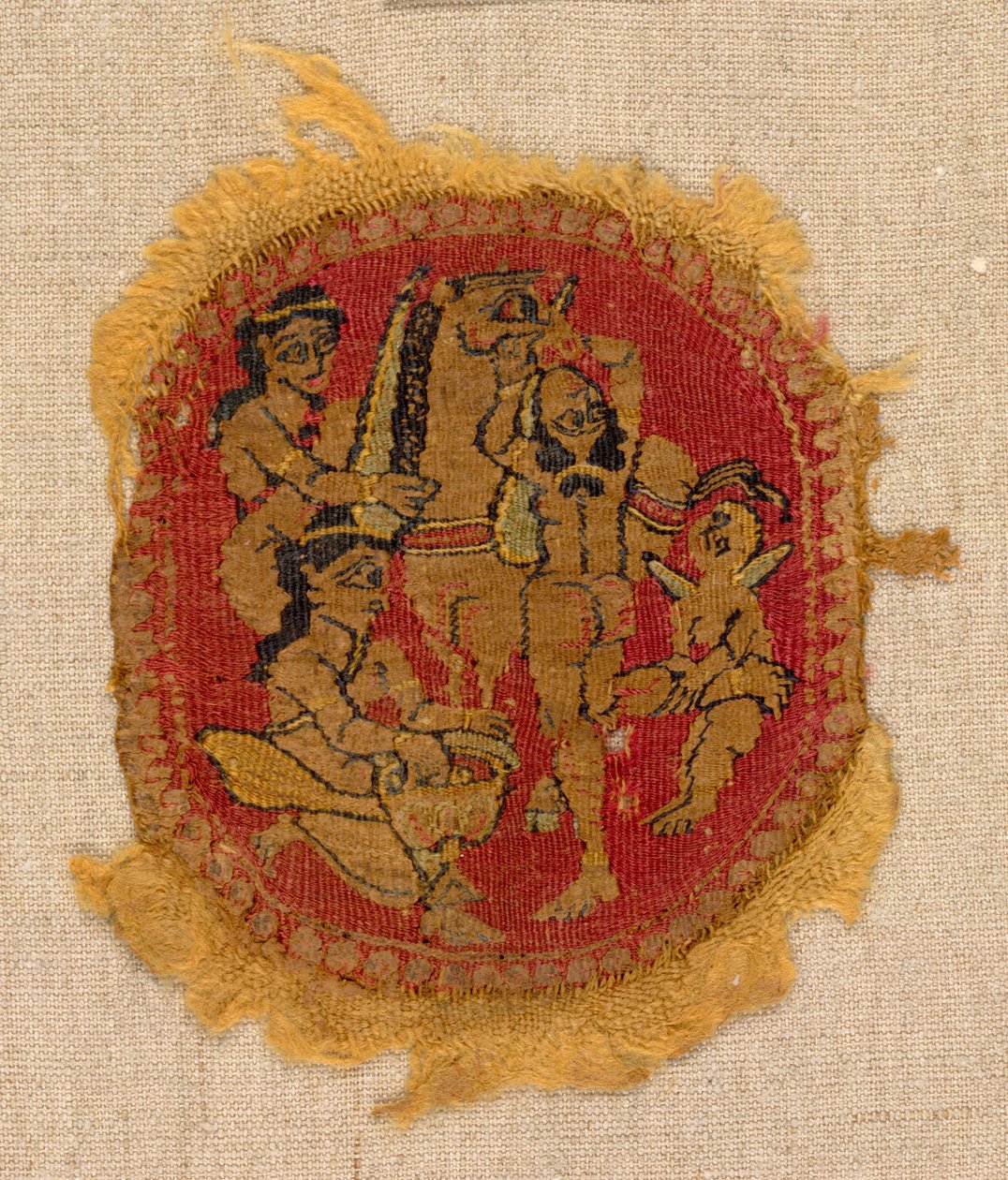 خمسة الجولة Segmenta ، 650-750. بواسطة غير معروف