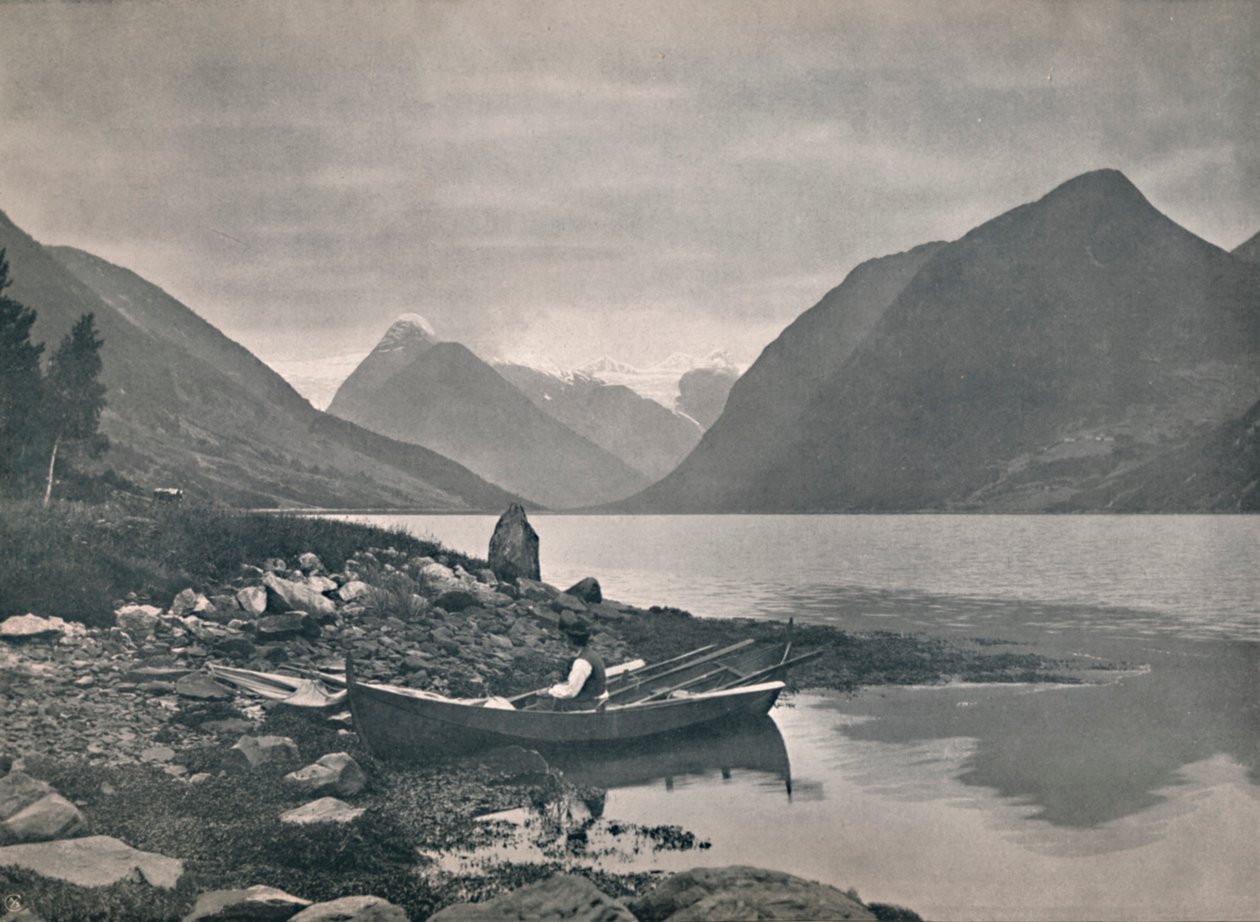 Fjaerlandsfjord ، 1914. بواسطة غير معروف