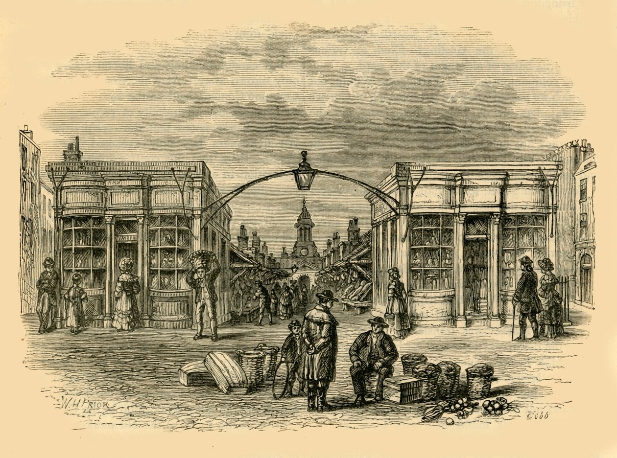 سوق الأسطول ، c1872. بواسطة غير معروف