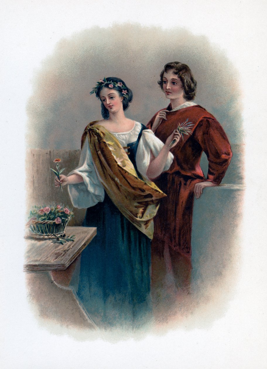 فلوريزل وبيرديتا ، 1891 بواسطة غير معروف