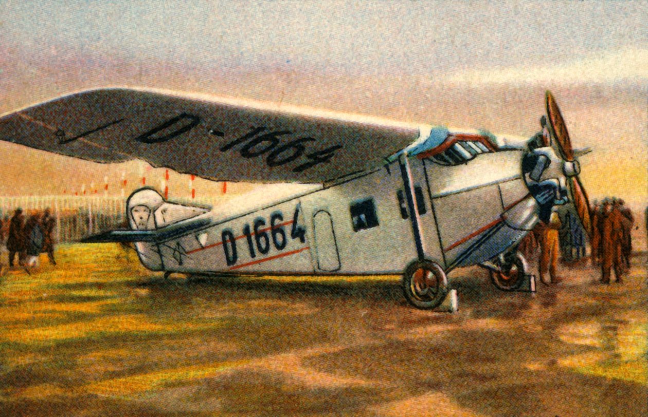 طائرة Focke-Wulf A28 Habicht ، 1920s ، 1932. بواسطة غير معروف