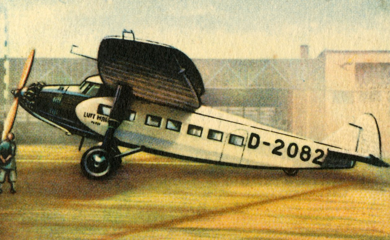 طائرة Focke-Wulf A 38 Möwe ، 1932. بواسطة غير معروف