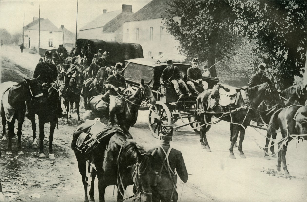 الغذاء للمدافعين عن لييج ، 1919. بواسطة غير معروف