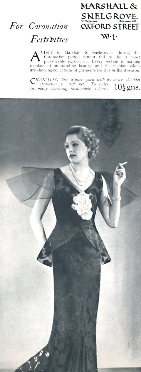 من أجل احتفالات التتويج - مارشال وسنجروف ، 1937 بواسطة غير معروف