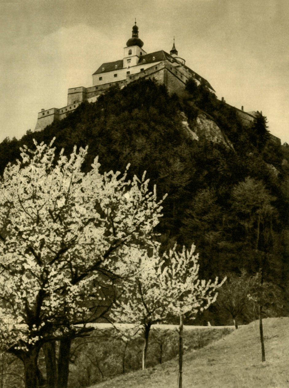 قلعة فورشتنشتاين ، بورغنلاند ، النمسا ، c1935. بواسطة غير معروف