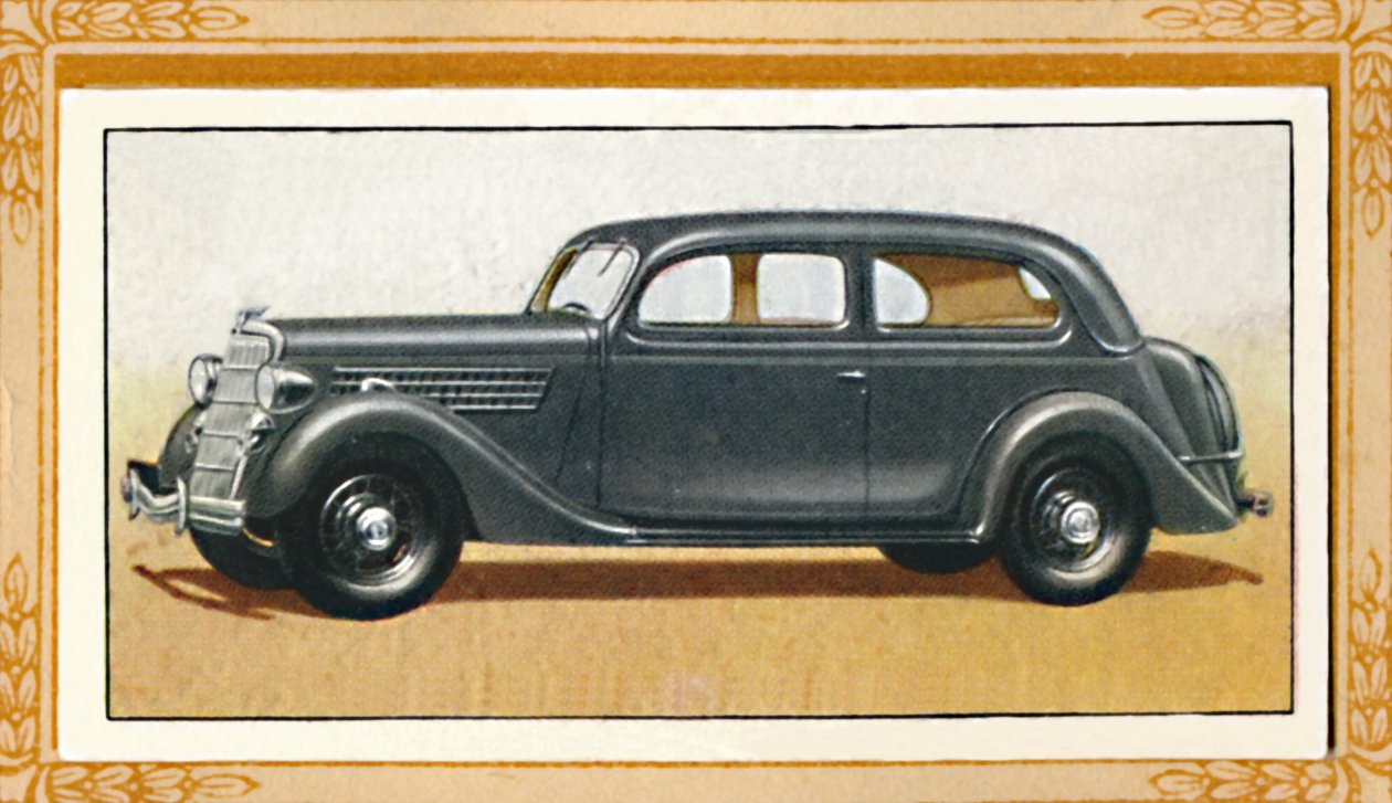 صالون فورد V-Eight 22 Touring ، c1936 بواسطة غير معروف