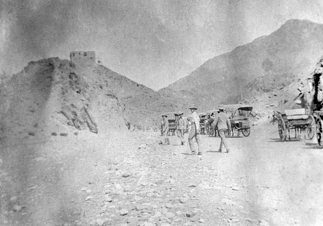 حصن في ممر خيبر ، 1917 بواسطة غير معروف