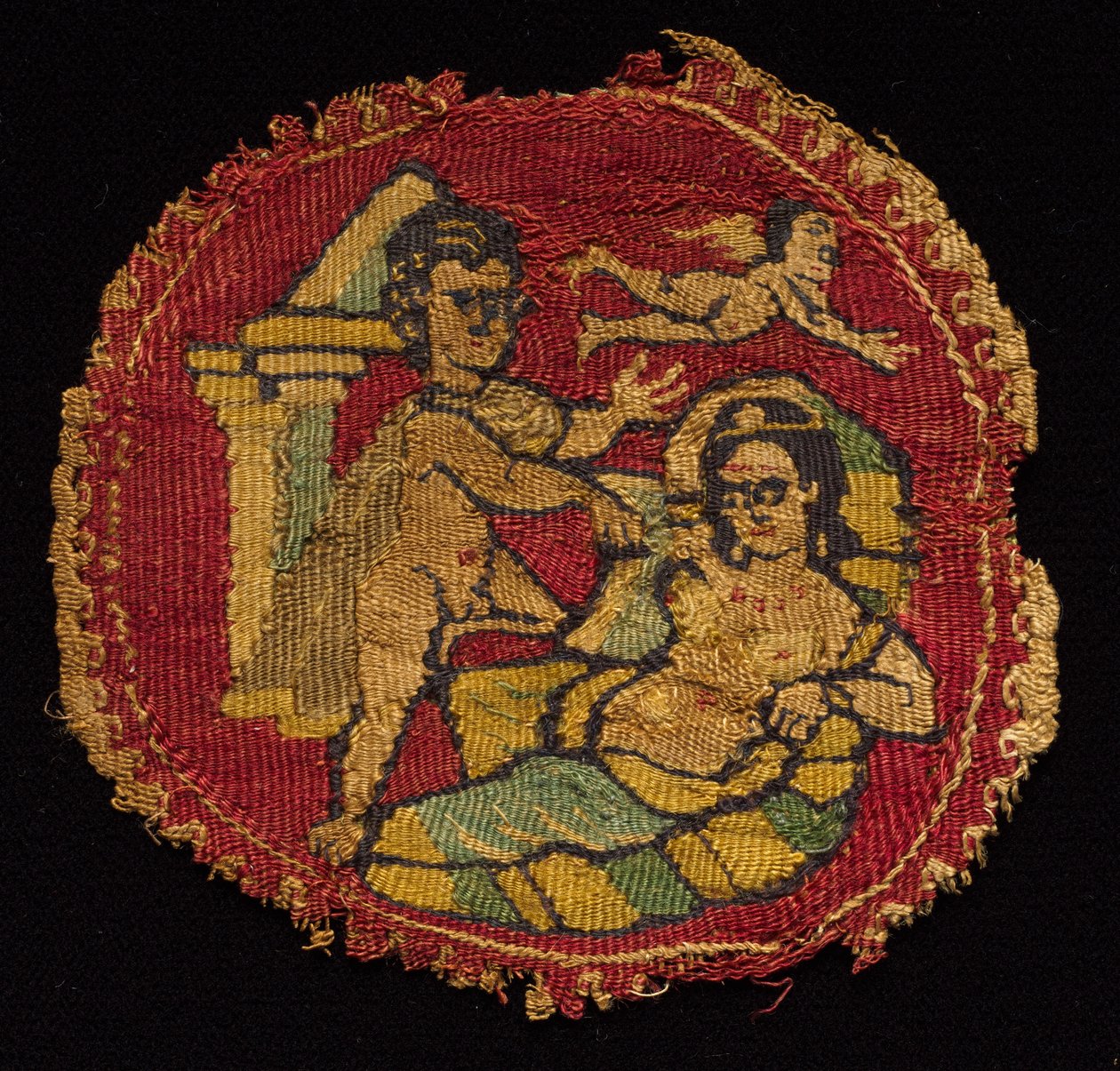 أربعة Segmenta من سترة ، 650 - 750. بواسطة غير معروف