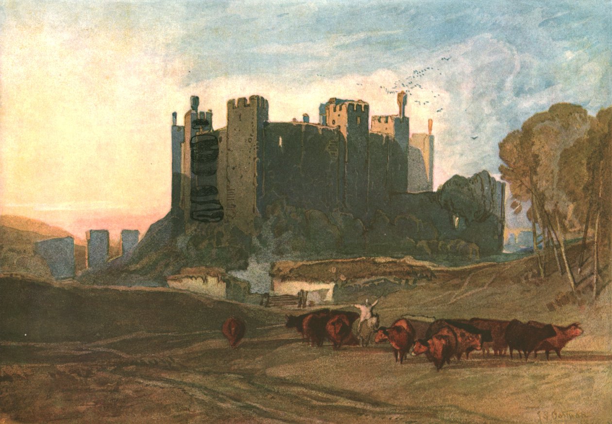 قلعة فراملينجهام ، 1828 ، c1900. بواسطة غير معروف