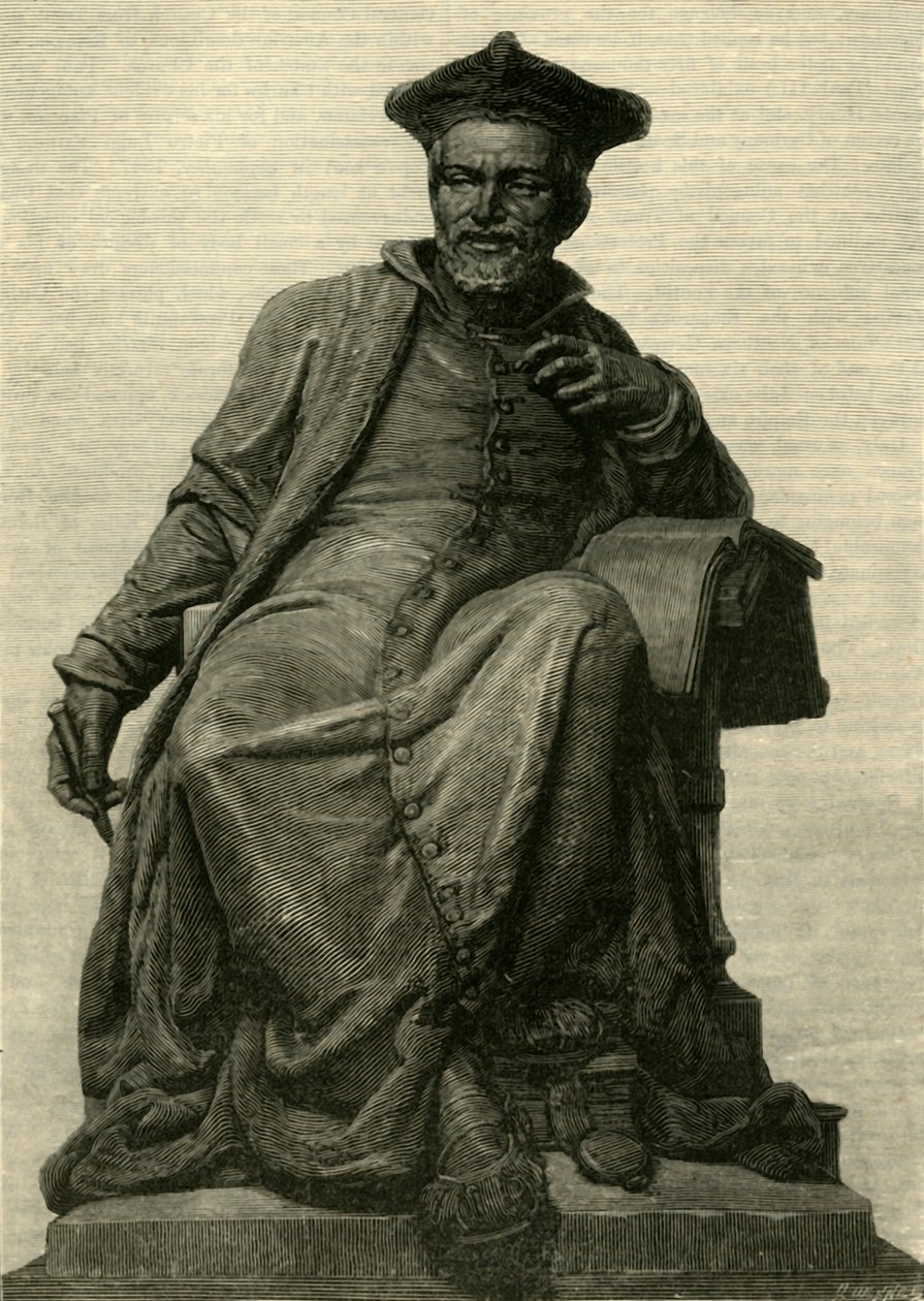 فرانسيس رابيليه ، c1483-1553 ، c1890. بواسطة غير معروف