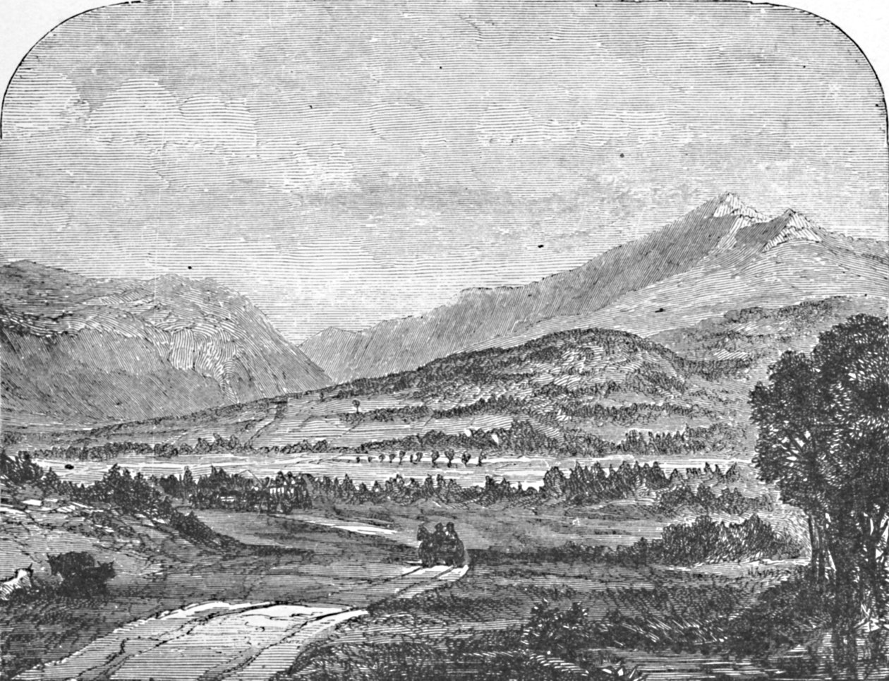 جبال فرانكونيا ، من ثورنتون ، 1883 بواسطة غير معروف