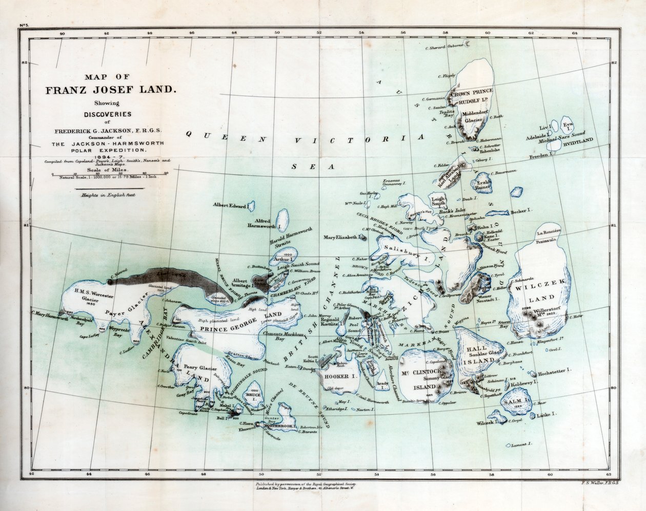 فرانز جوزيف لاند ، 1899 بواسطة غير معروف
