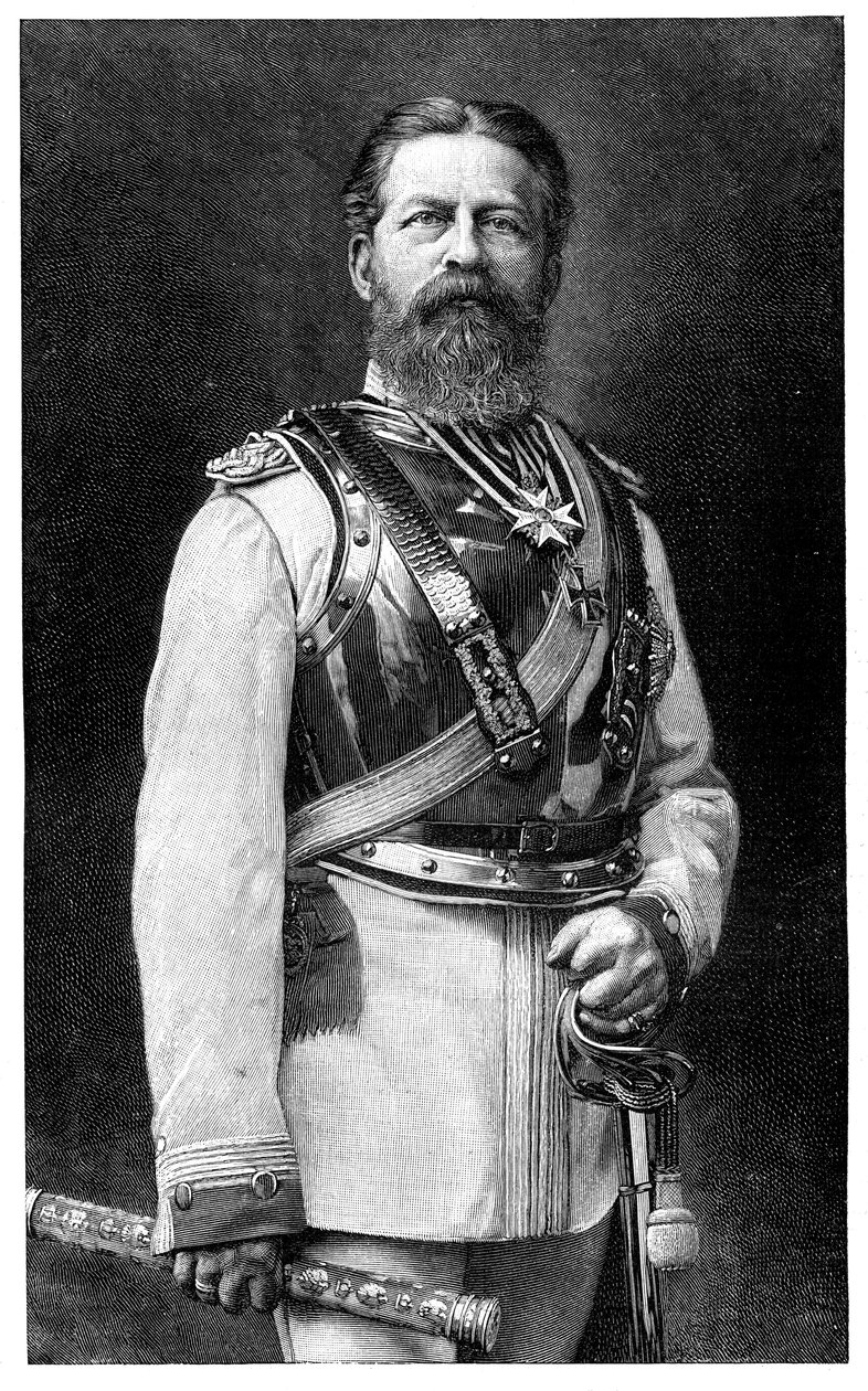فريدريك الثالث ، ملك بروسيا وإمبراطور ألمانيا ، 1900 بواسطة غير معروف
