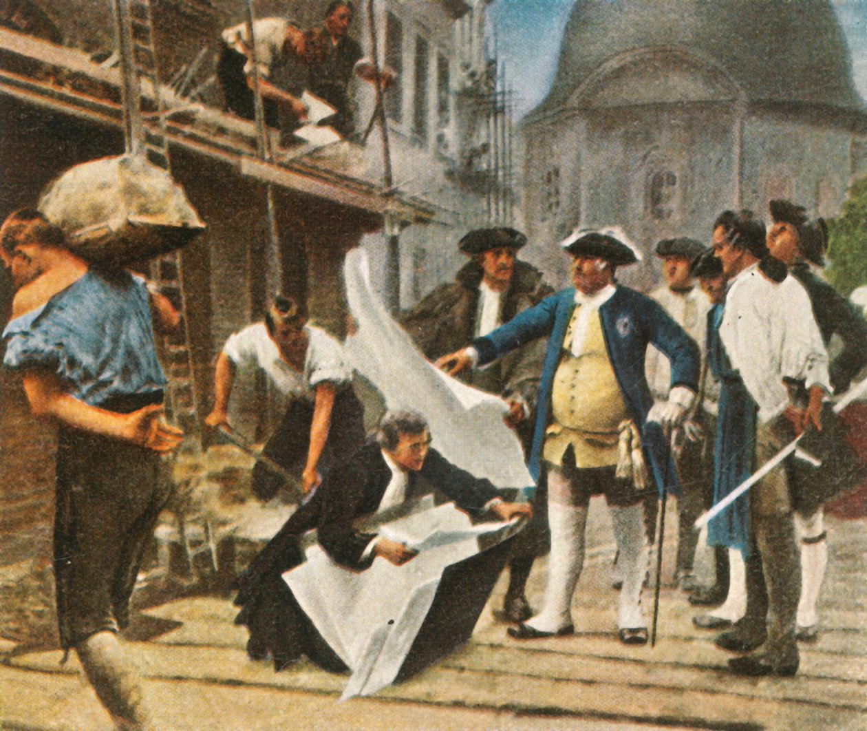 فريدريك ويليام الأول يبني برلين ، 1936. بواسطة غير معروف