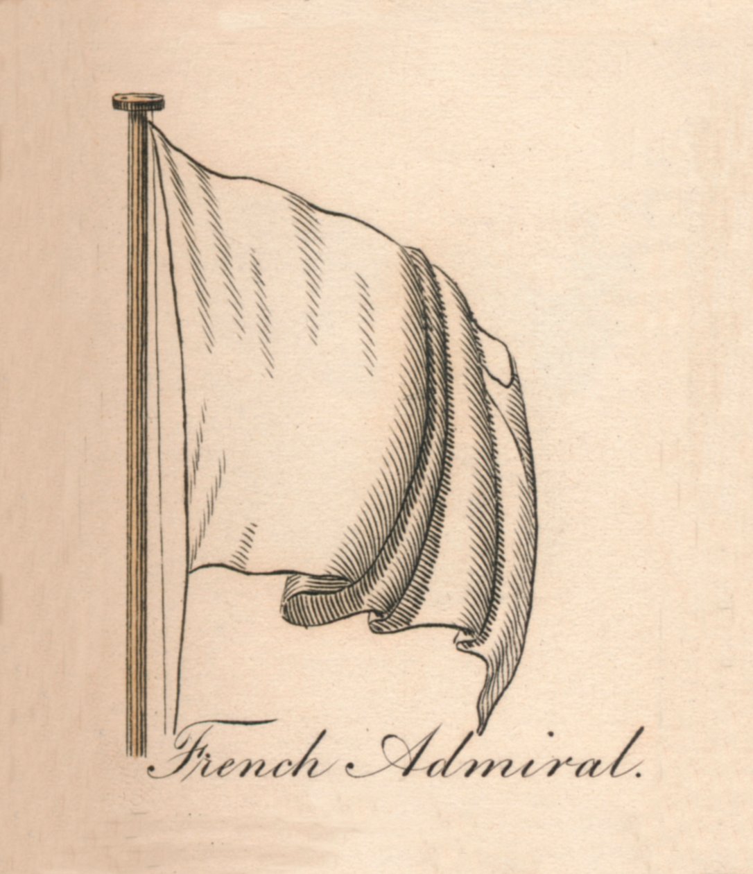 الأدميرال الفرنسي ، 1838 بواسطة غير معروف