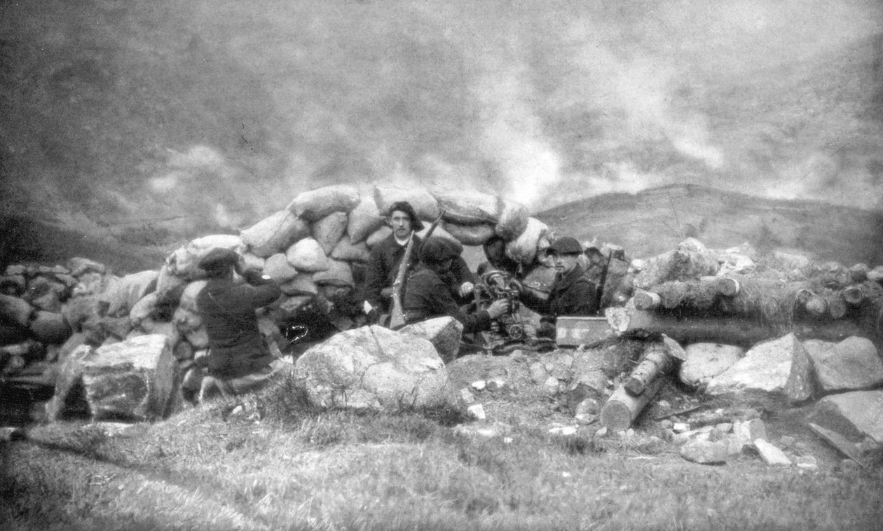 المقاتلون الفرنسيون ألبينز يقاتلون في الألزاس ، يونيو 1915 ، 1926 بواسطة غير معروف