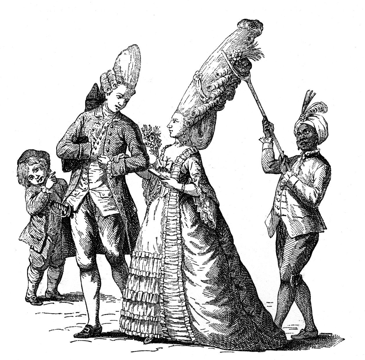 زي فرنسي 1885 بواسطة غير معروف