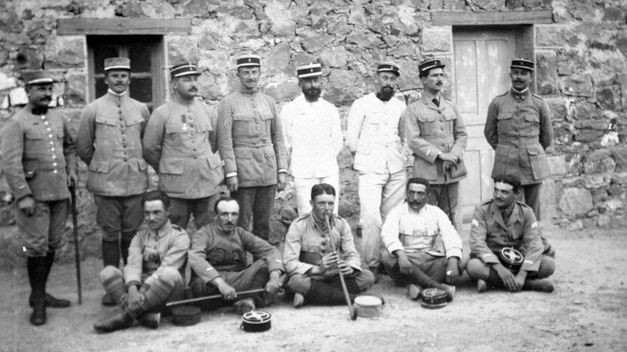 الفيلق الأجنبي الفرنسي ، 1917 بواسطة غير معروف