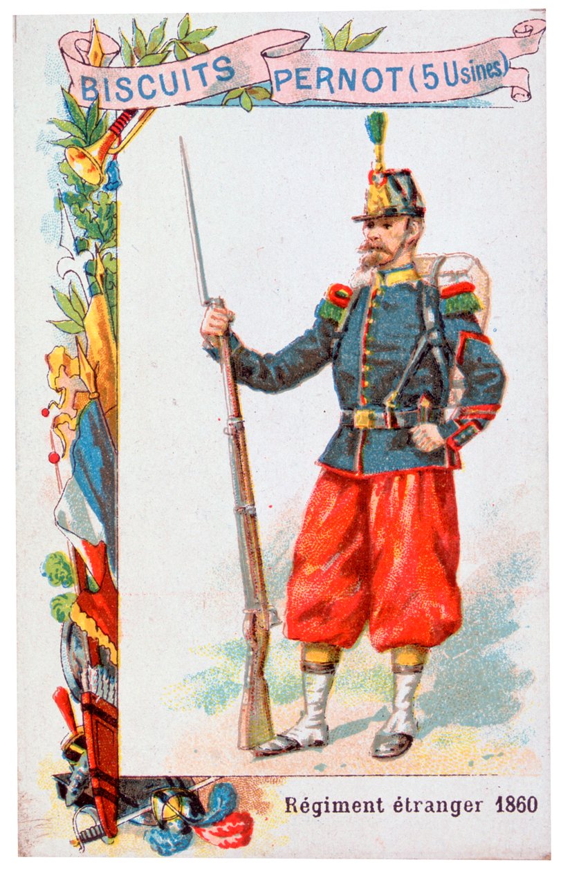 الفيلق الأجنبي الفرنسي ، 1860 ، القرن 20 بواسطة غير معروف