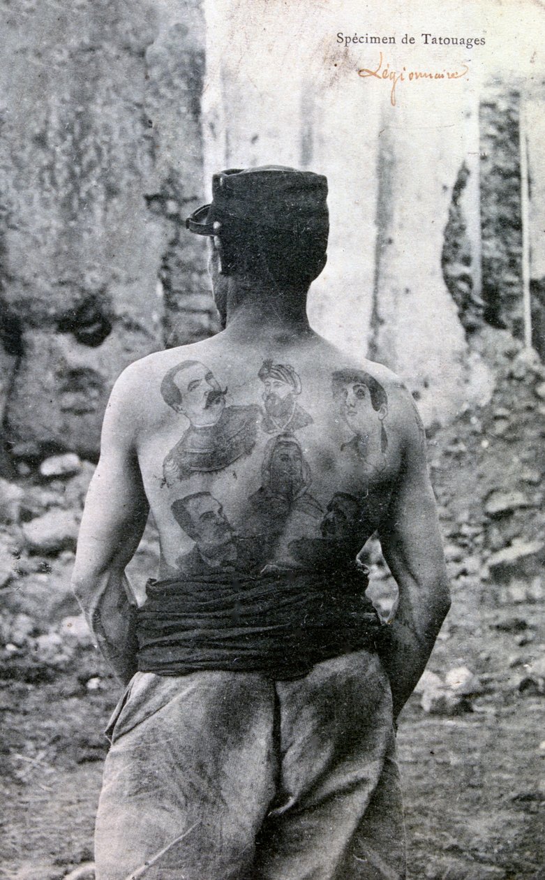 الفيلق الأجنبي الفرنسي ، 1908 بواسطة غير معروف