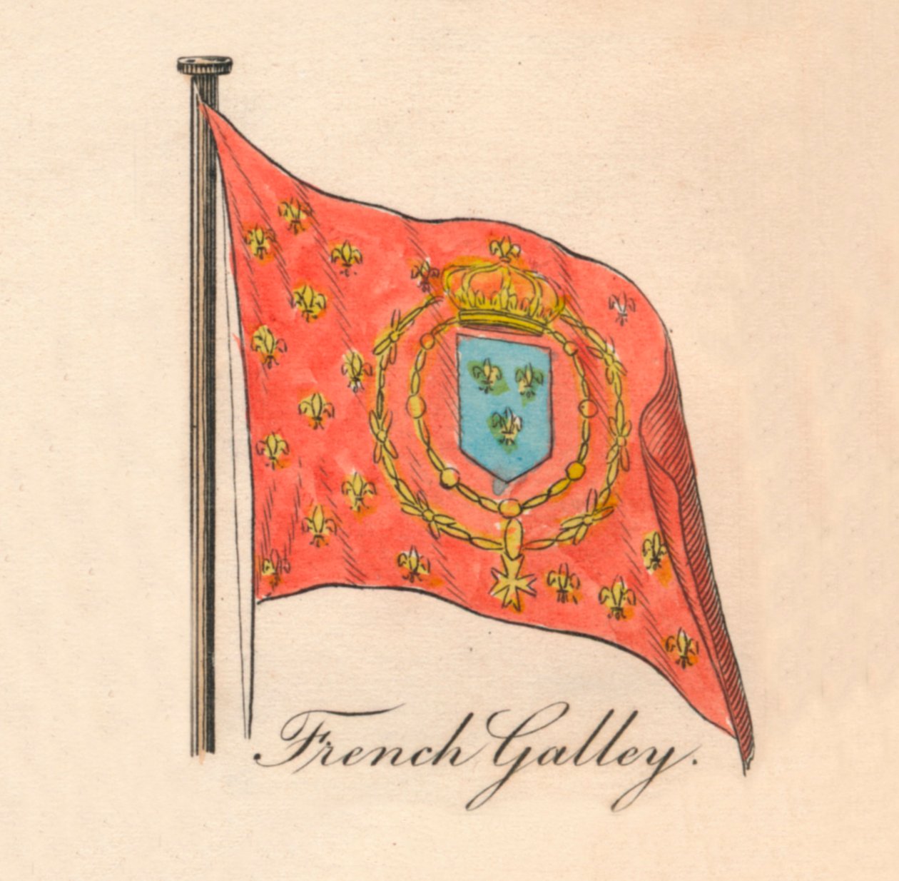 جالي الفرنسي ، 1838 بواسطة غير معروف