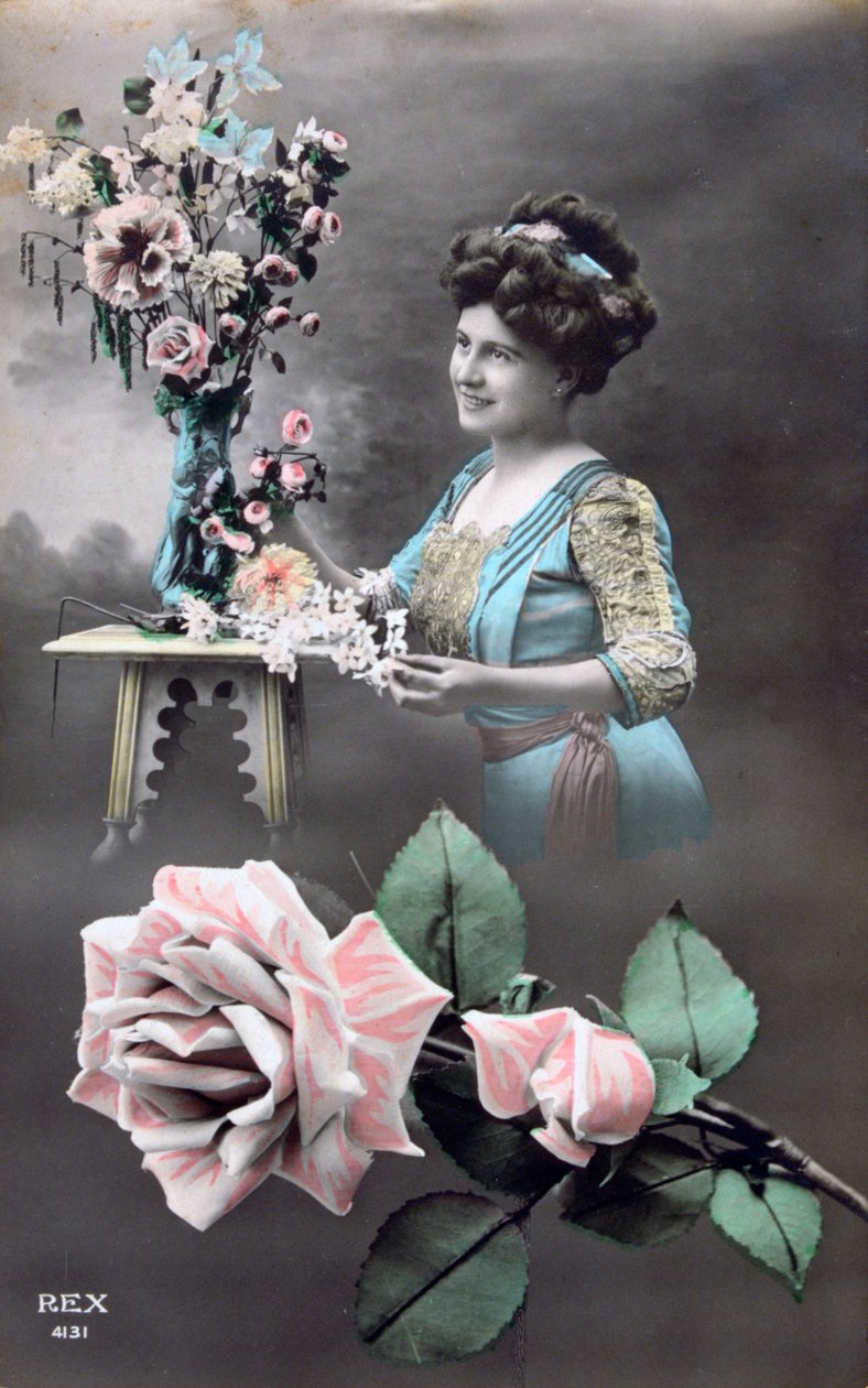 بطاقة بريدية فرنسية ، c1900 بواسطة غير معروف