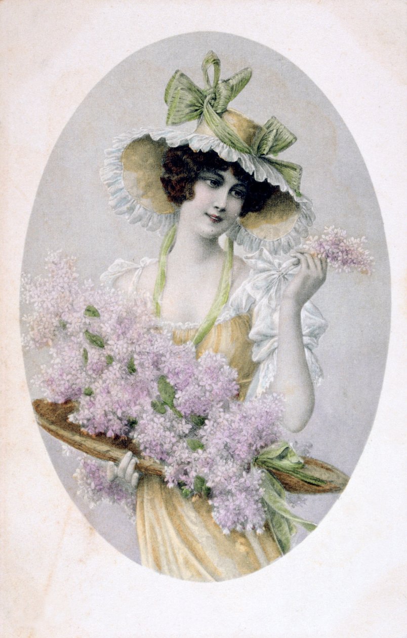 بطاقة بريدية فرنسية ، c1900 بواسطة غير معروف