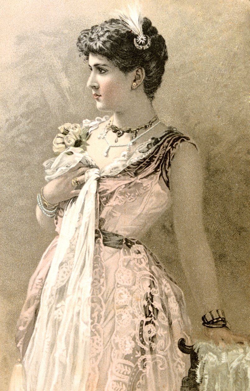 بطاقة بريدية فرنسية ، c1900 بواسطة غير معروف